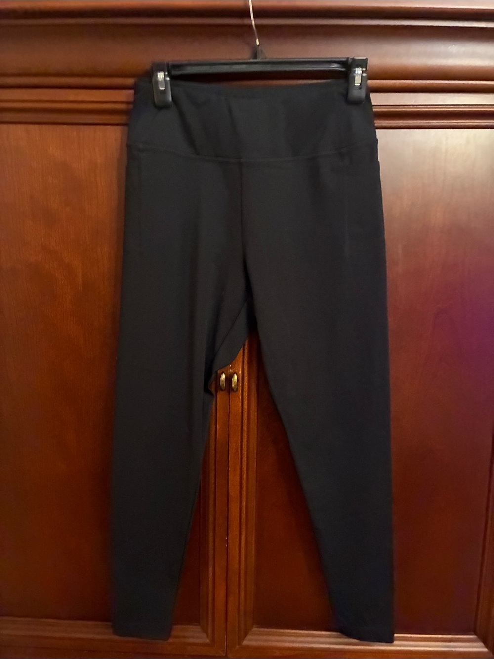 Talbots Women's Black High-Waist Leggings